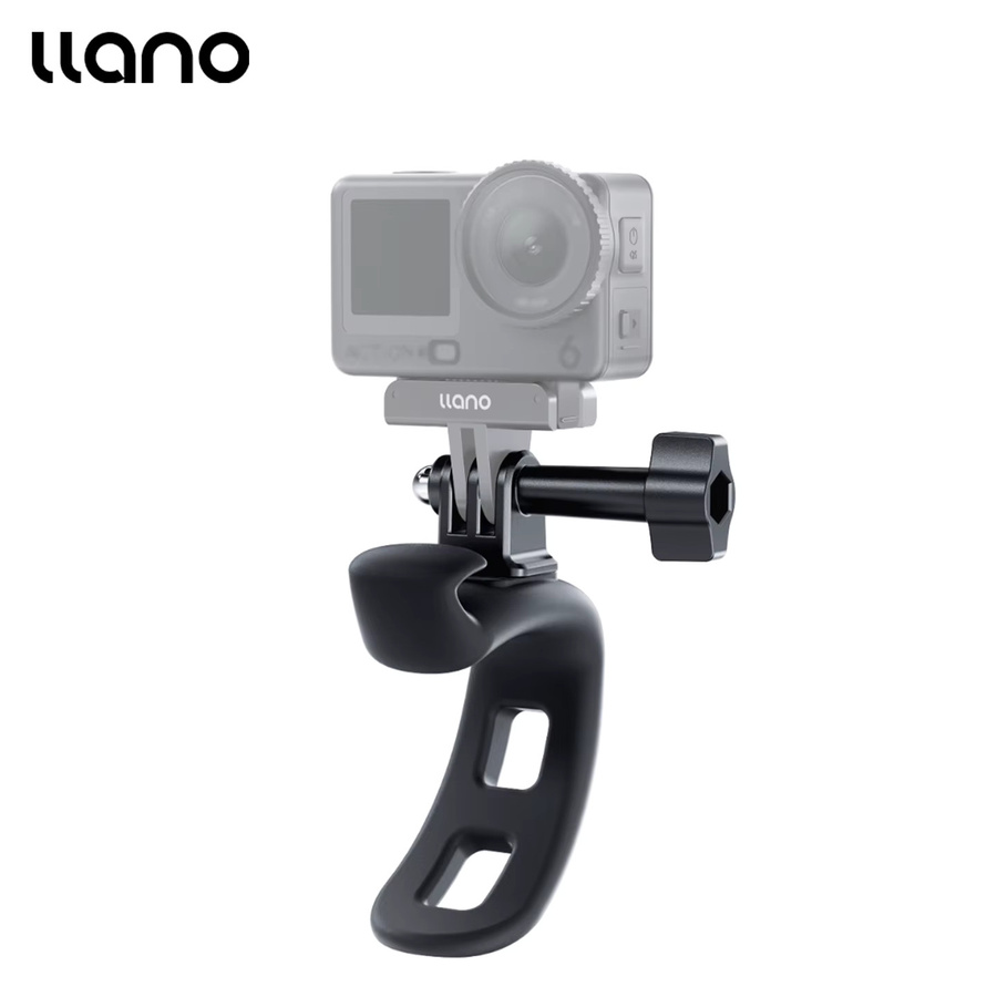 llano Kamera Flexibler Halter 360 Grad Gurtbandhalterung in Schwarz für DJI Action 6 5 Pro 4/3, GoPro Hero13 12 11 und AKASO sowie DJI Osmo - Bild 6