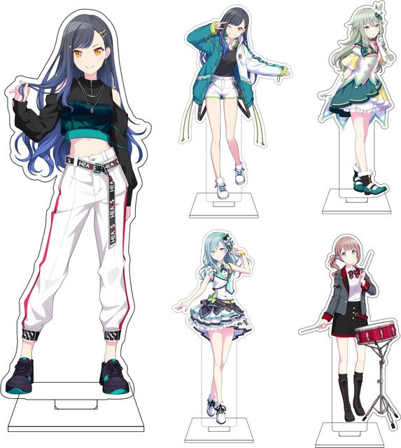 Bandai Project SEKAI COLORFUL STAGE, Acryl-Figur Ständerplatte, 16cm - Bild 1