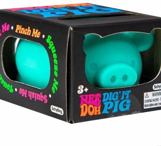BC Pet Supplies Schwein zum Kneten, blau - Bild 1