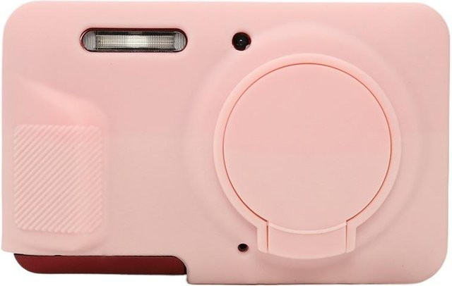 Weiche Schutzhülle für KODAK PIXPRO FZ55 und FZ45 Kompaktkameras in Hellrosa - Bild 1