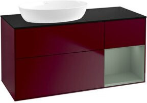 V&B Waschtischunterschrank Finion Wandbeleuchtung in lackierter Ausführung, Breite: 120 cm, Tiefe: 50,1 cm, Höhe: 50,1 cm - Bild 1
