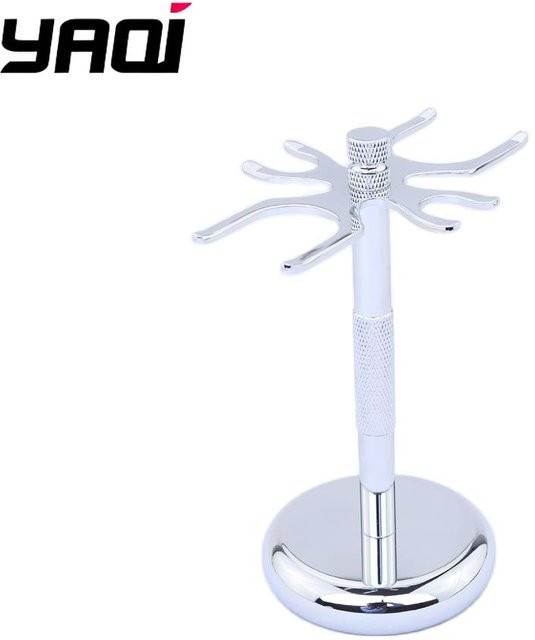 Yaqi XMSJ Rasierständer mit 4 Stiften, Silber - Bild 1
