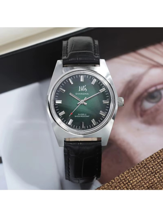 HEIMDALLR Armbanduhr, Handaufzug, 36 mm, Leder, Herren - Bild 7