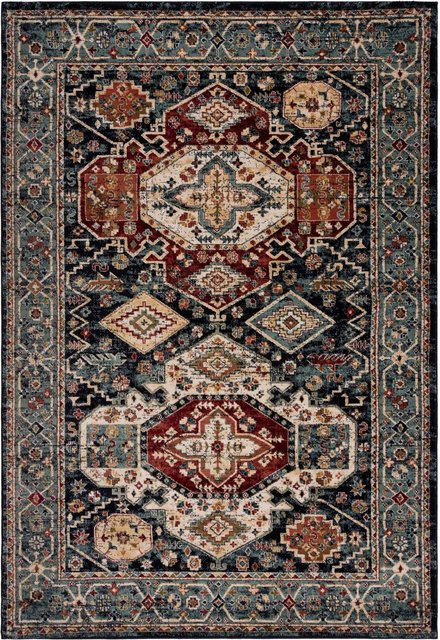 Flair Rugs Vintageteppich Gillingham Blau Multicolour B/T: 120 x 170 cm - Bild 1