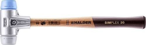 Halder SIMPLEX 3113.030 Schonhammer mit ergonomischem Griff, mittelhart und weich, mehrfarbig, Gewicht: 185 g, Länge: 295 mm - Bild 1