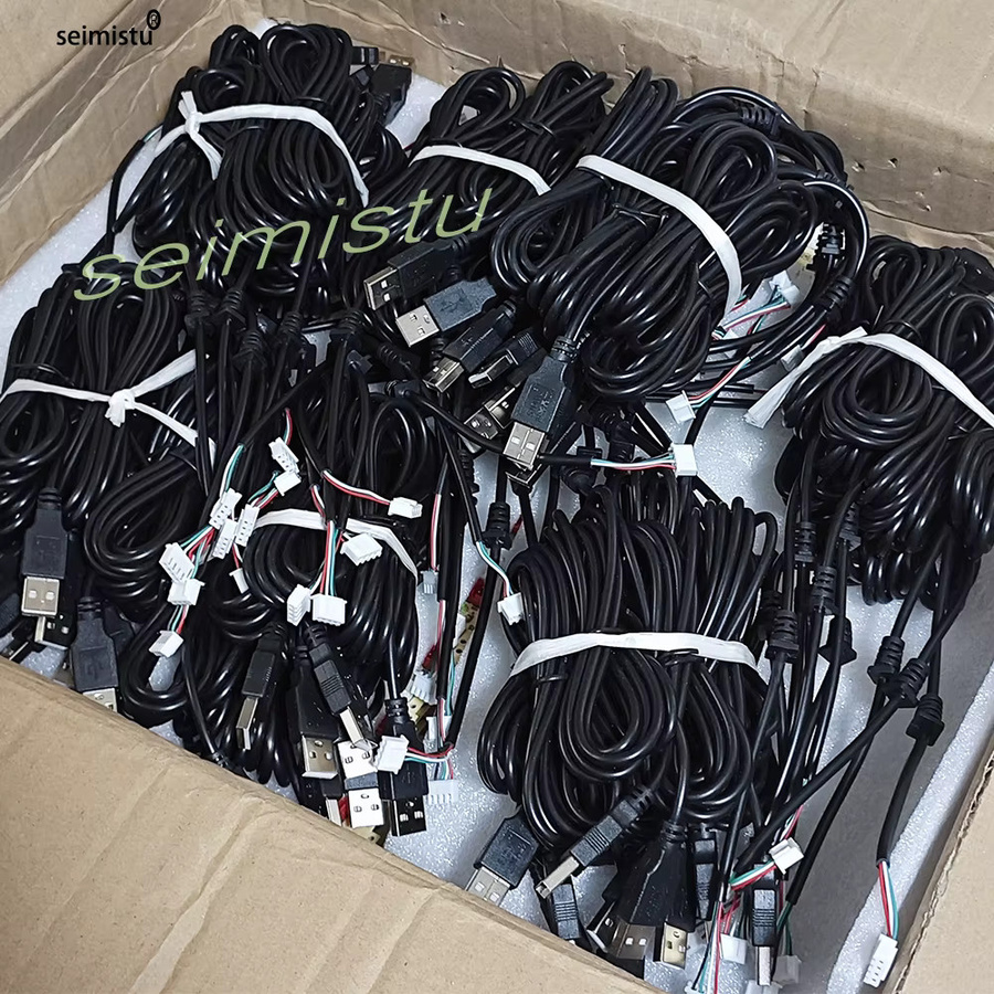 Seimistu USB-Kabel für Arcade-Controller, XH2.54 4-Pin auf USB 2.0, Schwarz, für USB-Encoder-Boards, PC und PS3 - Bild 2