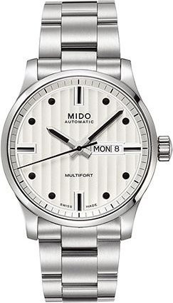 Mido Armbanduhr Automatik, Edelstahl, Weiß, 42 mm, Herren - Bild 1