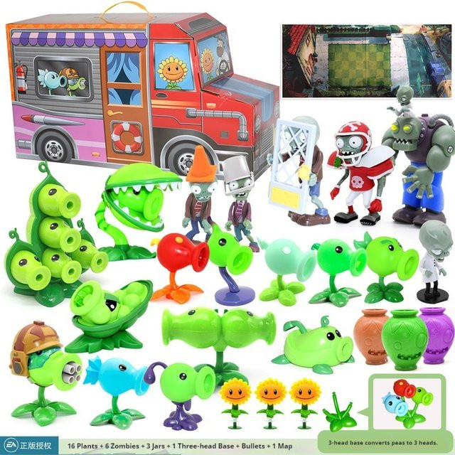TAKARA TOMY Plants vs. Zombies Crazy Dave Penny Set - Bild 1
