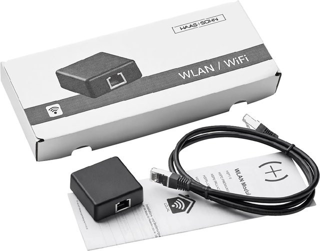 Haas & Sohn Wifi-Kit zur Fernsteuerung von Pelletöfen, schwarz - Bild 5