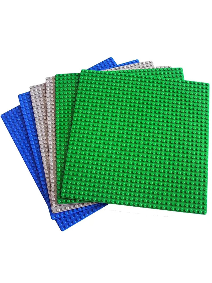 Haifeng Doppelseitige Blöcke Grundplatten, Grau, Bunt / Mehrfarbig - Bild 6