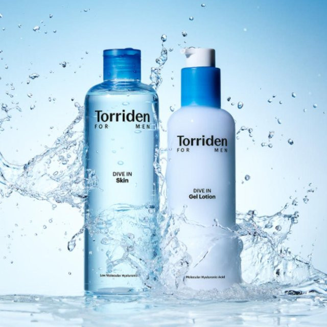 Torriden Dive-In For Men Hautpflege-Duo, Toner und Gel-Lotion, Herren - Bild 1