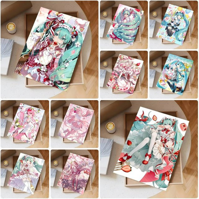 Diamantmalerei Hatsune Miku Mosaik von KAYOU mit runden Diamanten in Multicolour für Anfänger - Bild 1