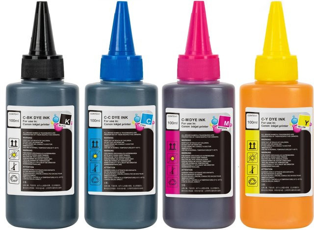 Kompatibles Canon Nachfüll-Tintenset für PIXMA Drucker, BH-40 CH-40, PG545 Black und CL541 Multicolour - Bild 1