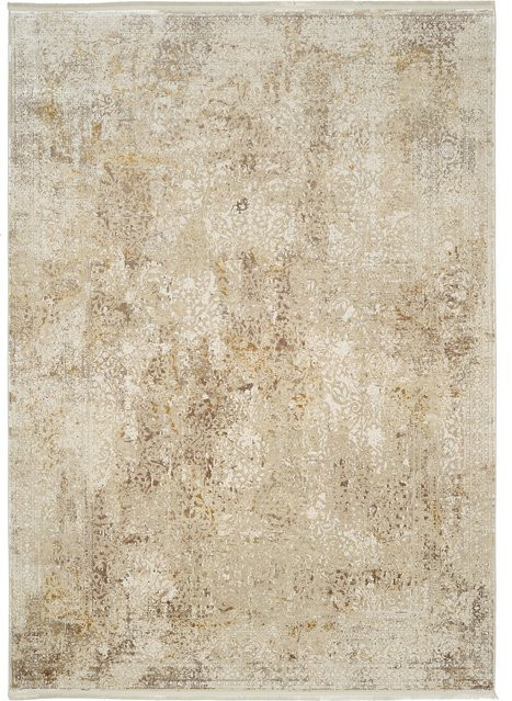 Teppich LOTUS in Beige, rechteckig, Mischgewebe aus Viskose und Polyacryl, B/T: 290 x 200 cm - Bild 1