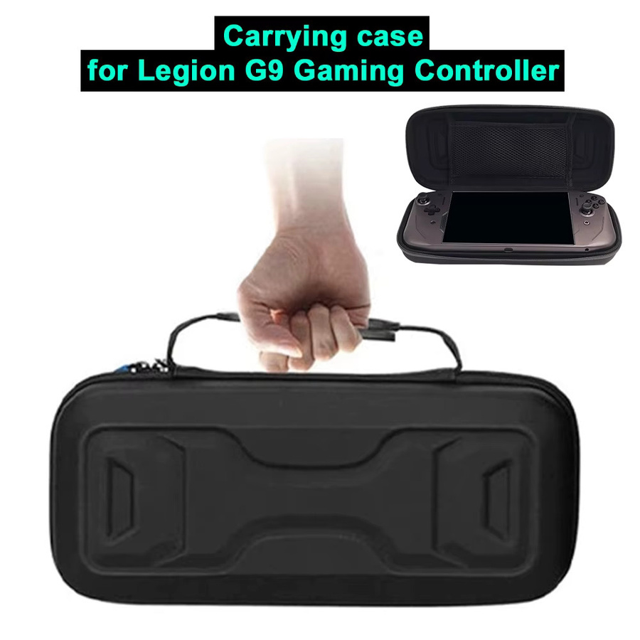 Lenovo Legion G9 Gaming Controller Tragetasche, sturzsichere EVA-Hartaufbewahrungstasche in Schwarz - Bild 7