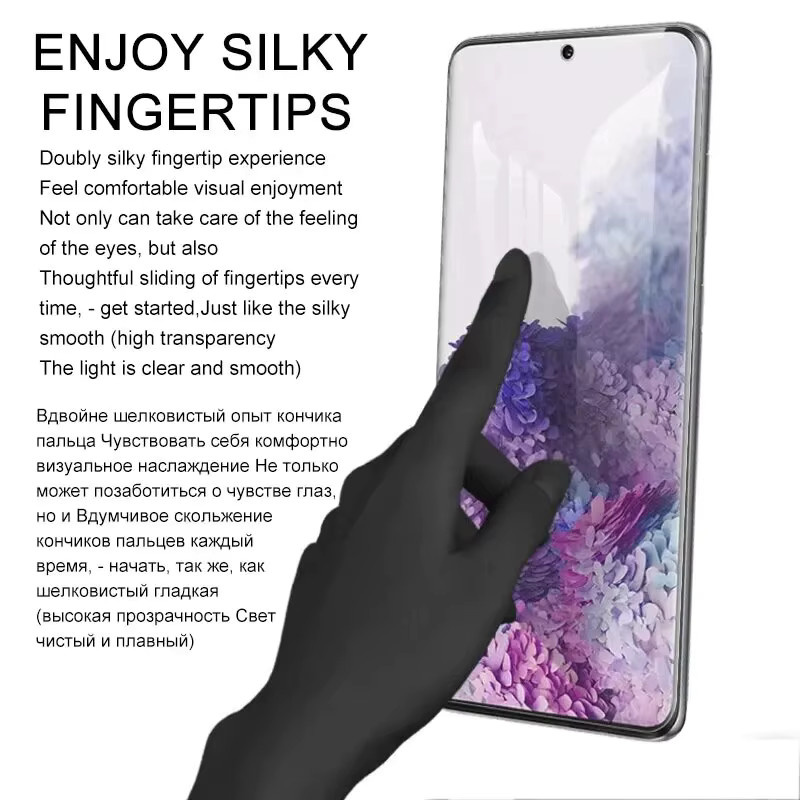 4er Pack Hydrogel Displayschutzfolien für Samsung Galaxy S24 S23 S22 S21 S20 S10 Ultra Plus FE A54 A34 A23 A14 in Transparent - Bild 6
