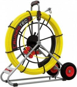 Runpotec Glasfaserstab Profi-Set Gelb mit 60 m Länge und 4,5 mm Durchmesser - Bild 1