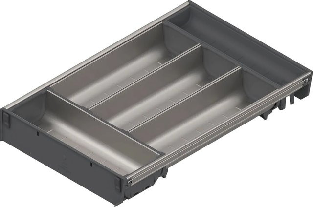 Blum Orga-Line Besteckeinsatz Schalen-Set Grau für Korpusbreite 400-549 mm, Nennlänge 450 mm - Bild 1