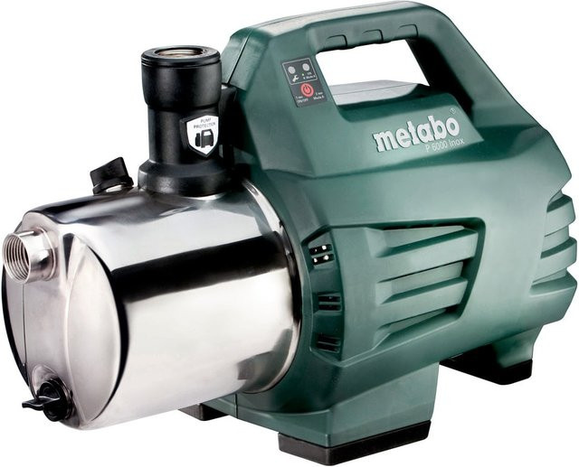 Metabo Tauchpumpe P 6000 Gartenpumpe aus Edelstahl in Silber - Bild 1