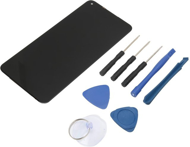 Xiaomi Redmi Note 9 LCD-Display mit Touchscreen und Digitizer-Baugruppe in Schwarz - Bild 1