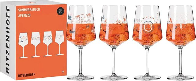 Ritzenhoff Aperitivo Gläser Aperizzo Sommerrausch 4er Set - Bild 1