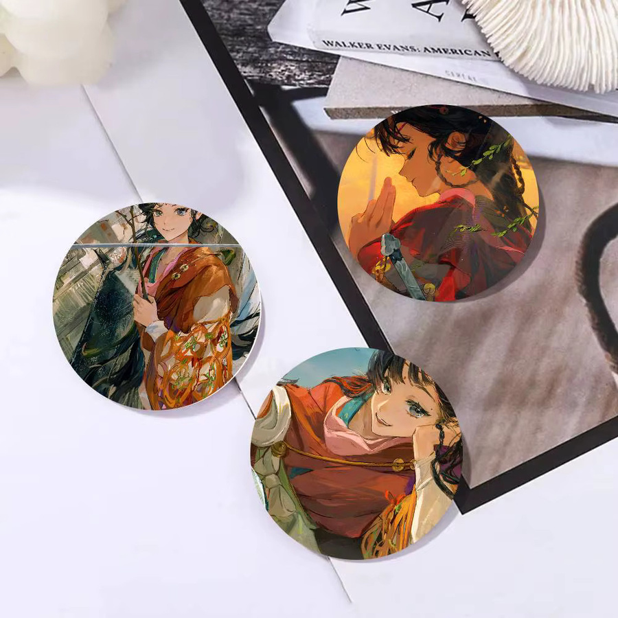 Paper Heron Brosche, Anime Reverse 1999, Cartoon-Abzeichen - Bild 2