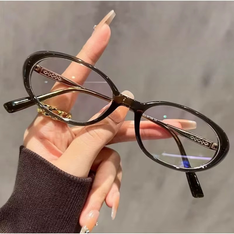 ZUIDID Korrektionsbrille, oval, Vollrand, Kunststoff, black, Blaulichtschutz - Bild 1