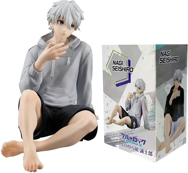 Fashnics Blue Lock Nagi Seishiro Anime Figur, 9cm, ab 14 Jahren - Bild 1