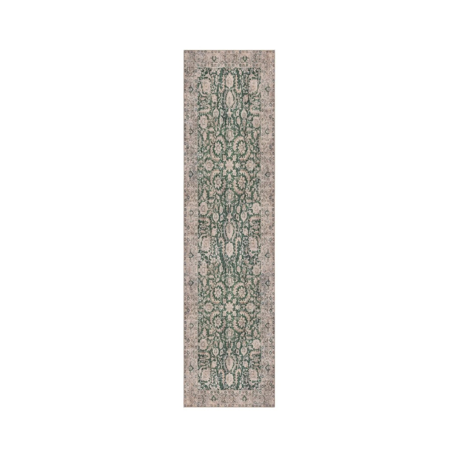 Flair Rugs Vintageteppich Beau Floral in Beige-Grün, B/T: 60 x 230 cm - Bild 2