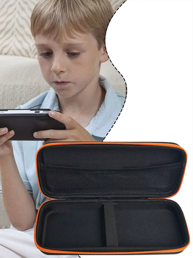 Retroid Pocket 6 EVA Hartschalen-Tasche in Schwarz: Wasserdichte und stoßfeste Schutzhülle mit Displayschutz - Bild 7