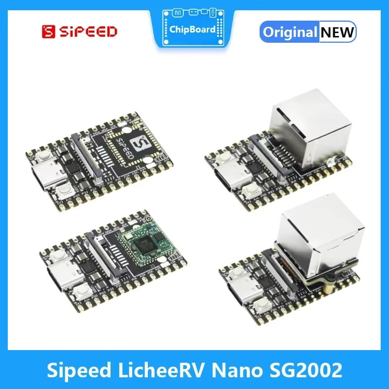 Sipeed LicheeRV Nano SG2002 AI Visual RISC-V Modul mit WIFI6 und Ethernet in Schwarz - Bild 2