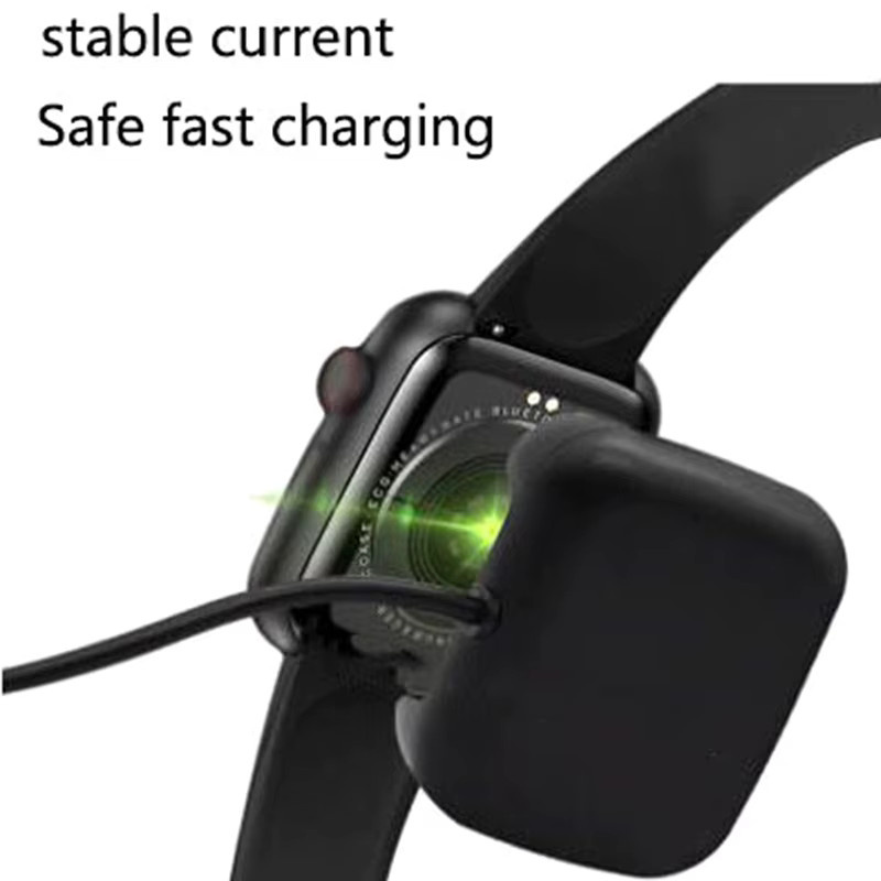 Magnetisches USB-Ladegerät für HW22 Smartwatch in Schwarz - Bild 3