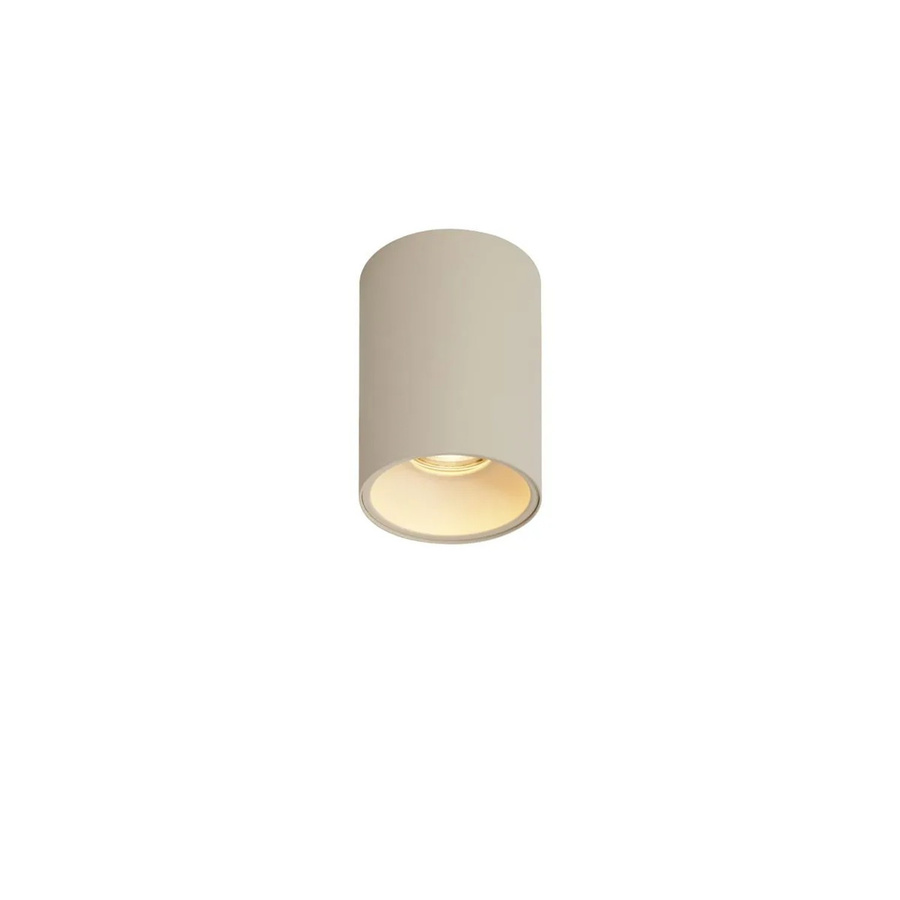 QAZQA Moderner Einbaustrahler Beige Rund mit GU10 Fassung, Durchmesser: 50 mm - Bild 2