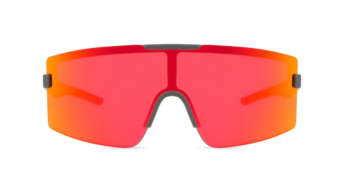 Scuderia Ferrari FZ6008U Sonnenbrille, randlos, oval, Kunststoff, Herren, grau - Bild 1