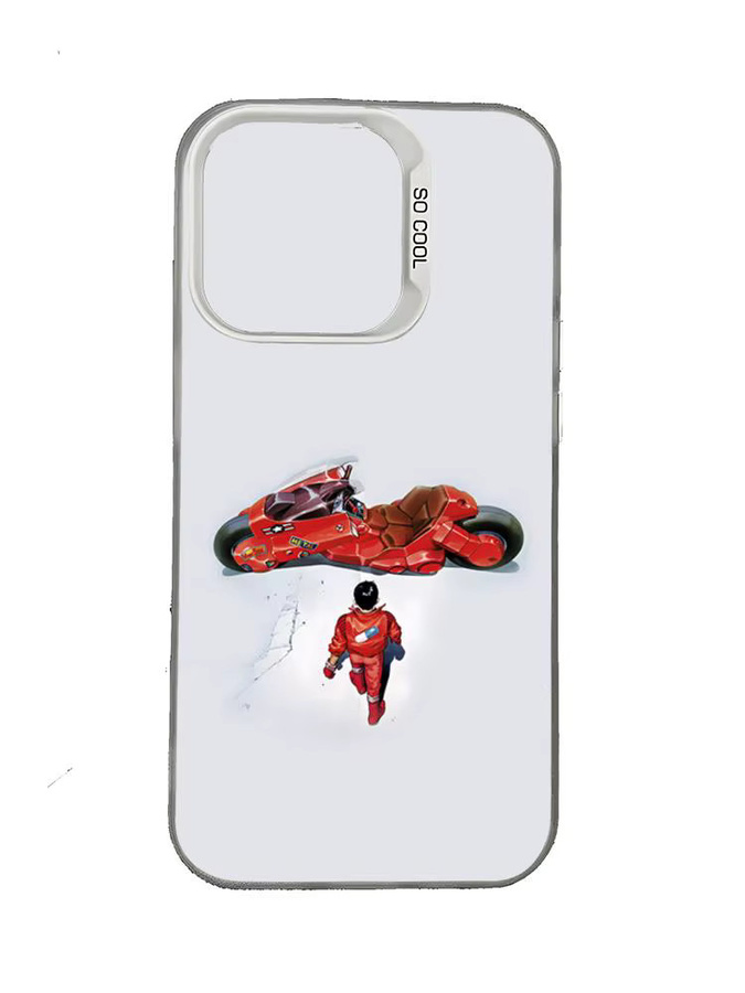 Anime A-Akira Handyhülle für iPhone 17 16 15 14 13 Pro Max Air Matte Laser Metallic Aurora Luxus-Hülle in Multicolour - Bild 6