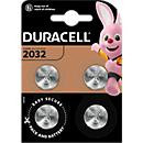 Duracell CR2032 Lithium-Knopfzelle 3V mit 220 mAh, 4 Stück - Bild 2