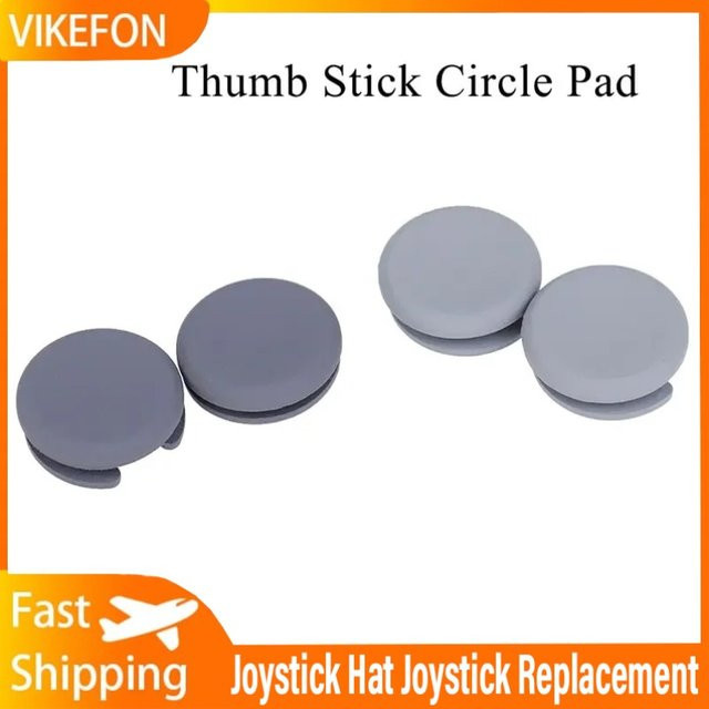 Original 3D Analog Joystick Ersatz Thumb-Stick in Grau für Nintendo New 3DS, New 2DS XL, 3DS XL, New 3DS XL LL und 2DS XL LL Konsolen - Bild 1