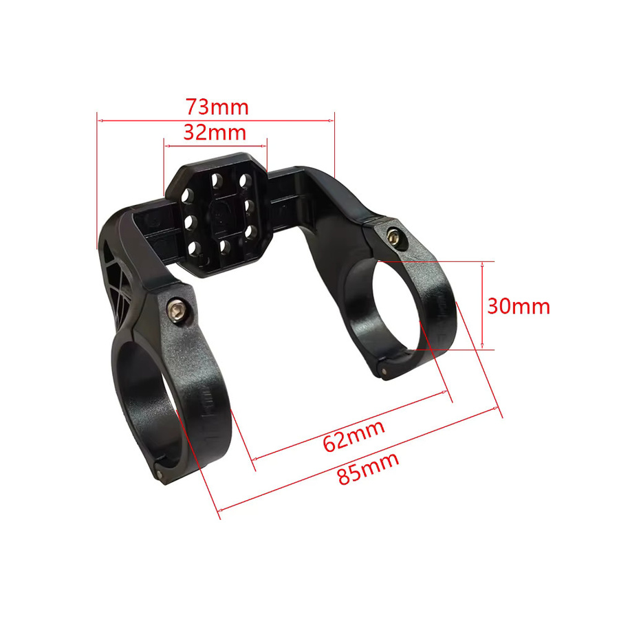 YoLin Elektrische Fahrrad Display Halterung für YL81F, YL91F, YL90T in Schwarz - Bild 3