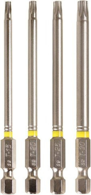 Connex TX-Bitsatz 1/4 Zoll in Silber und Gelb - Bild 2