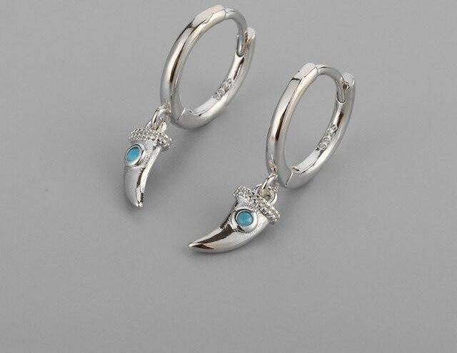 YIRAN Jewelry Creolen 925 Silber, Gold, Damen Herren - Bild 1