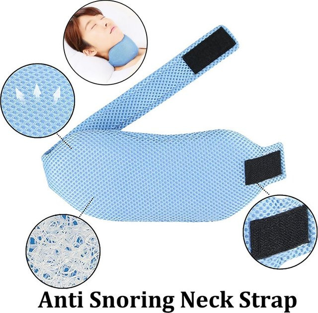 HNKMP Anti-Schnarch-Nackenstützriemen, Unisex - Bild 1