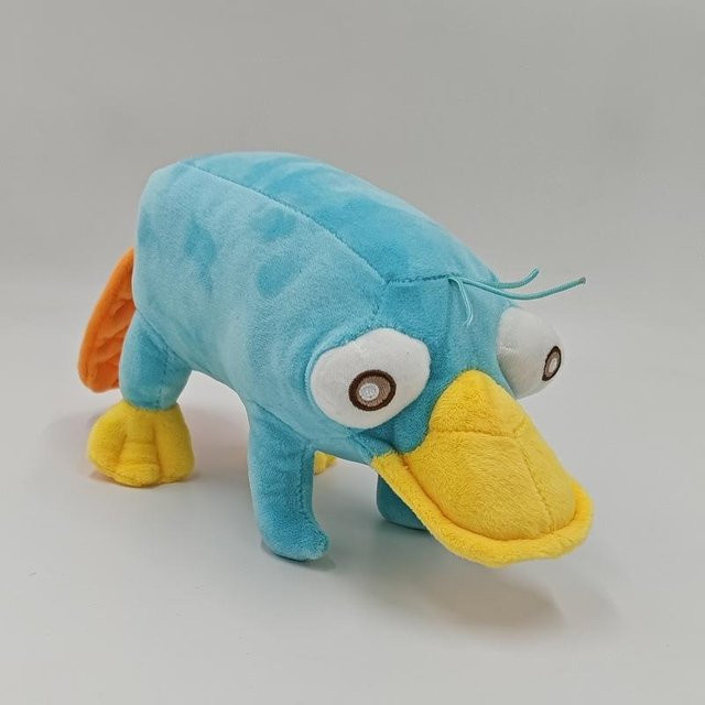 Yiran toy Perry Das Schnabeltier, Plüschtier, Blau, 25cm - Bild 1