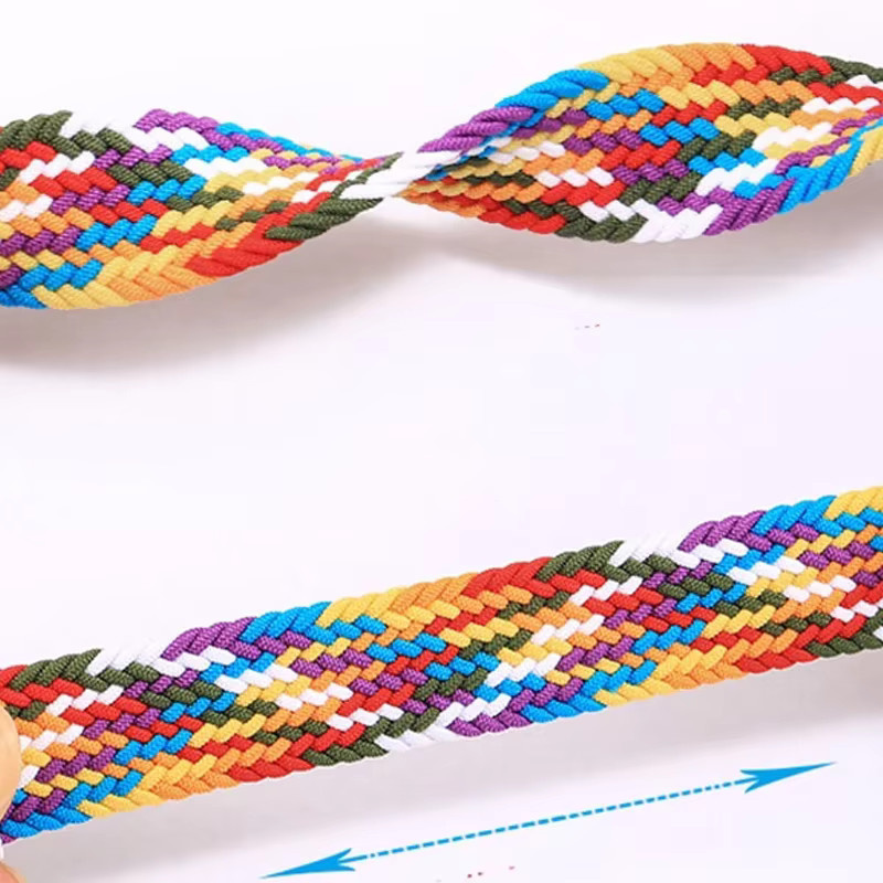 jansin Uhrenarmband Nylon, Magnetisch, Multicolor, Unisex, Huawei Watch Fit 5 Pro/4/3 - Bild 3