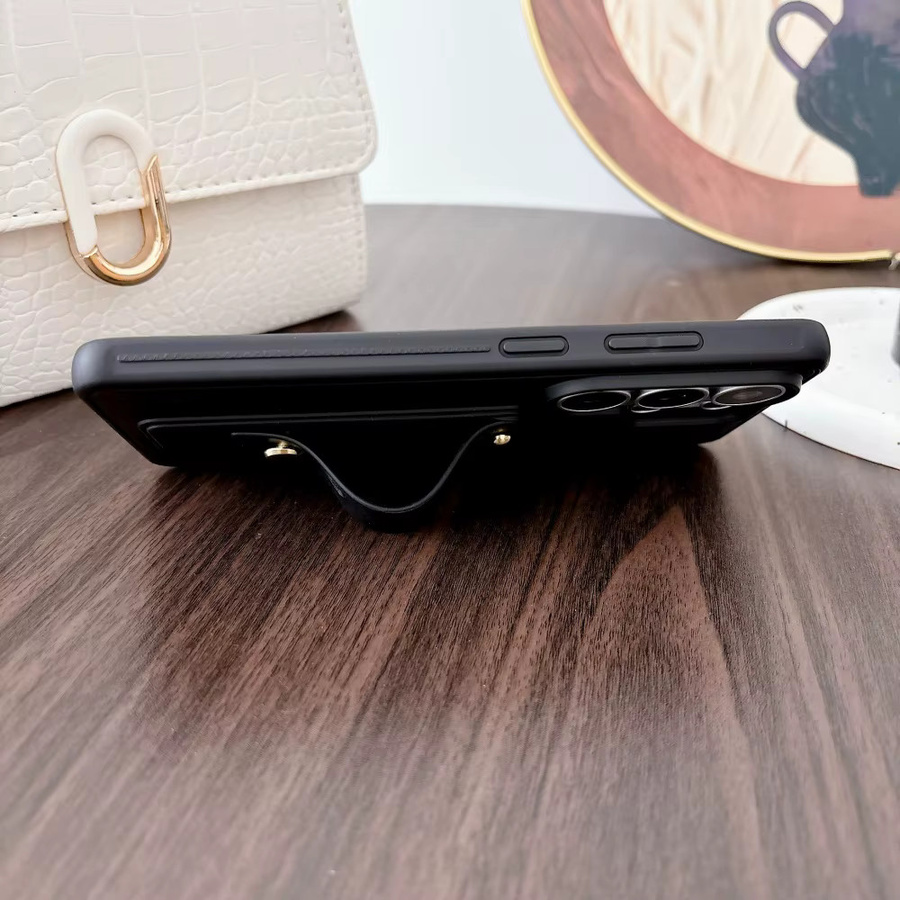 Luxuriöse Handgelenkriemen-Handyhülle mit Schutzabdeckung und Stoßfänger für Samsung Galaxy S26 S25 S24 S23 S22 Ultra Plus - Bild 2