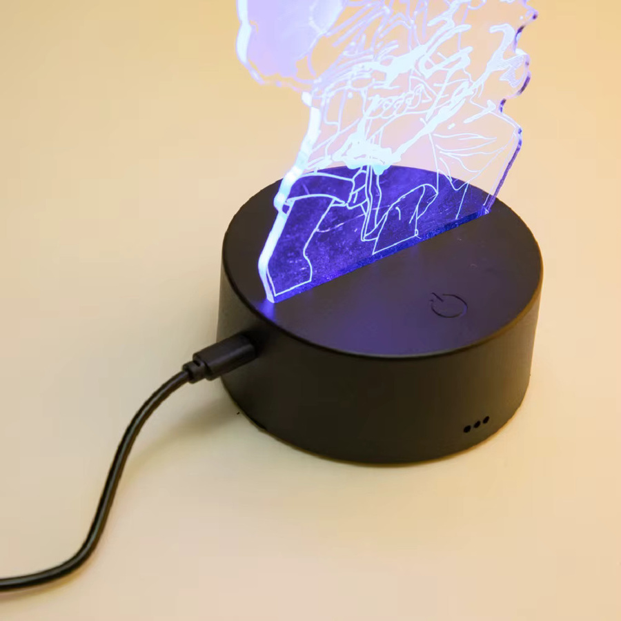 Bandai Totoro 3D LED Nachtlicht, Anime-Lampe, Bunt / Mehrfarbig - Bild 2