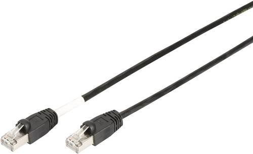DIGITUS Patchkabel CAT 6 S/FTP Ethernet LAN in Schwarz, Länge: 3,0 m - Bild 1
