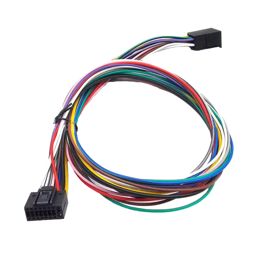 HP 16Pin ISO Kabelbaum für Android Auto Stereo Radio mit 60 cm Verlängerung, multicolour - Bild 2