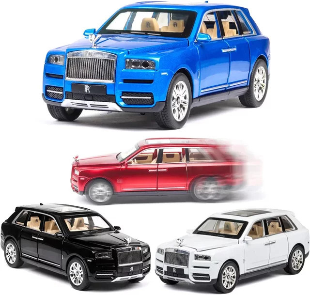 Maisto Rolls-Royce Cullinan, Modellauto, 1:24, Metall, Rot - Bild 1
