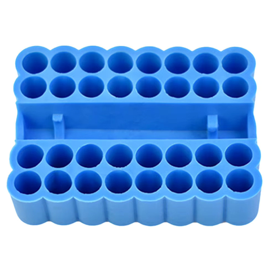 Doxa Bit Organizer mit 32 Löchern für 1/4 Zoll Sechskantschaft Schraubendreher Bits aus Kunststoff - Bild 2