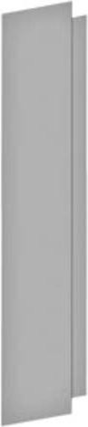 Siemens ALPHA 160 DIN Trennwand senkrecht aus Kunststoff in Grau, Höhe: 75 cm - Bild 1